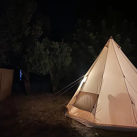 Canvas Tent Near The Agean Sea Luxury tent Marmaris