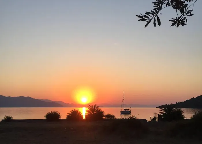 Canvas Tent Near The Agean Sea Marmaris